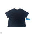 Athletic Top Short Sleeve By Athleta In Black, Size: Xl