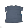 Athletic Top Short Sleeve By Athleta In Blue, Size: L