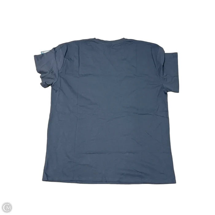 Athletic Top Short Sleeve By Athleta In Blue, Size: L