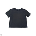 Athletic Top Short Sleeve By Athleta In Striped Pattern, Size: Xxs
