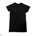 Athletic Top Short Sleeve By Lululemon In Black, Size: 6