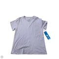 Athletic Top Short Sleeve By Lululemon In Purple, Size: M