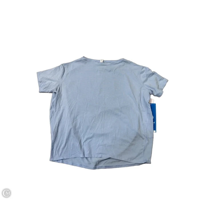 Athletic Top Short Sleeve By Lululemon In Purple, Size: S