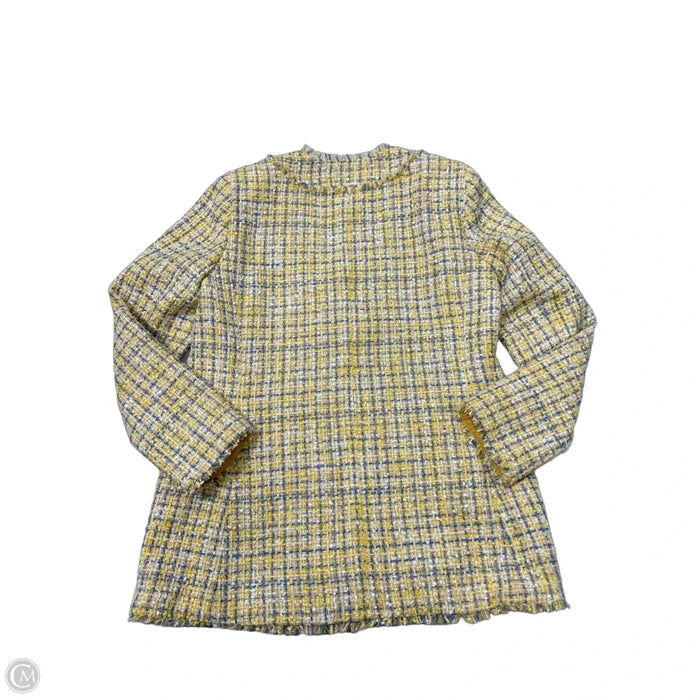 Blazer By Ann Taylor In Yellow, Size: M