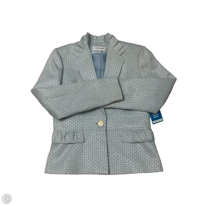 Blazer By Calvin Klein In Blue, Size: S
