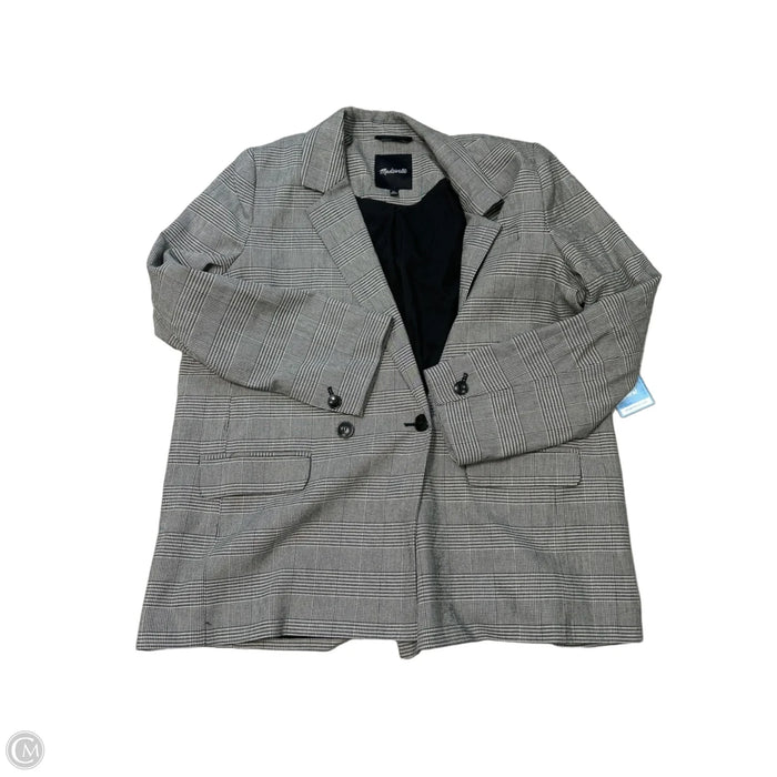 Blazer By Madewell In Black & White, Size: Xl