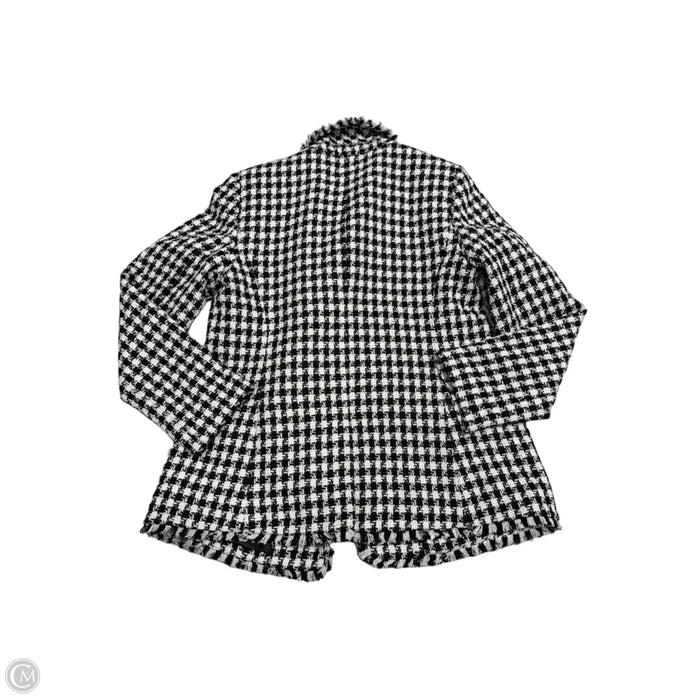 Blazer By Talbots In Black & White, Size: S