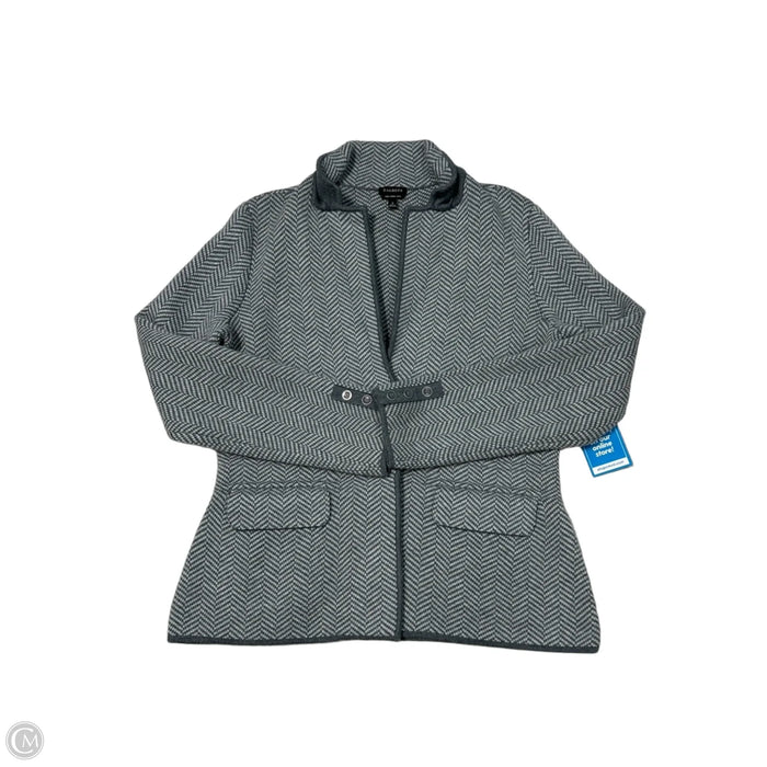 Blazer By Talbots In Grey, Size: S