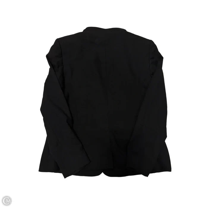 Blazer Designer By Escada In Black, Size: M