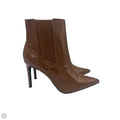Boots Ankle Heels By Inc In Brown, Size: 11