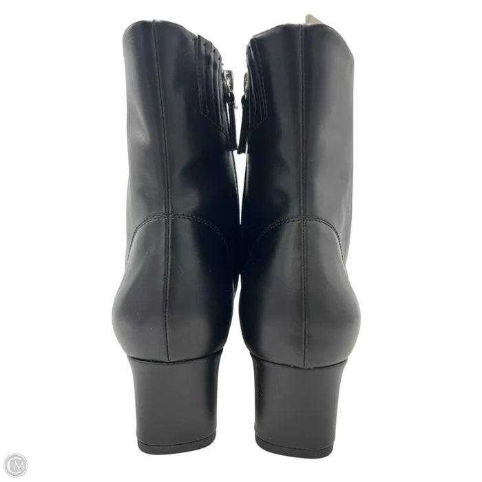 Boots Ankle Heels By J. Crew In Black, Size: 9.5