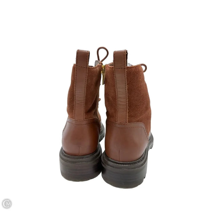Boots Ankle Heels By Vince Camuto In Brown, Size: 8.5