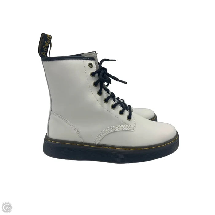 Boots Designer By Dr Martens In White, Size: 7