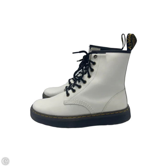 Boots Designer By Dr Martens In White, Size: 7