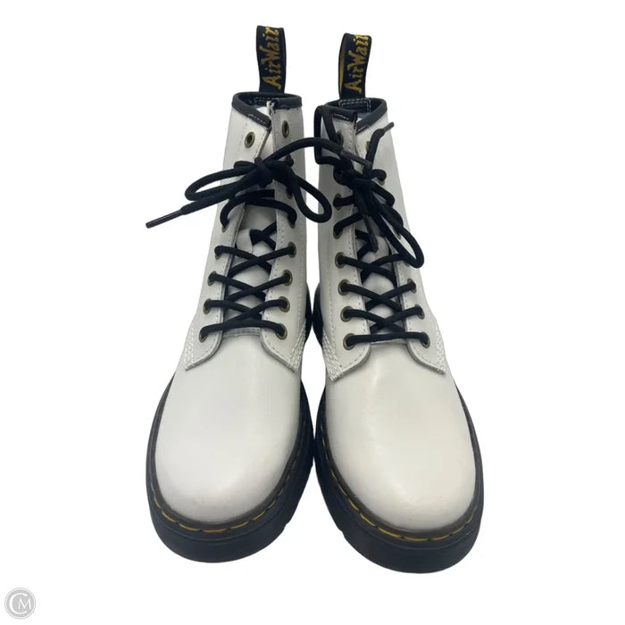 Boots Designer By Dr Martens In White, Size: 7