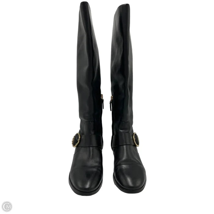 Boots Designer By Tory Burch In Black, Size: 8