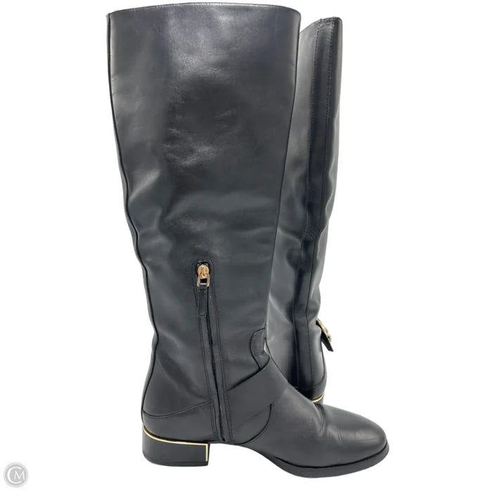 Boots Designer By Tory Burch In Black, Size: 8