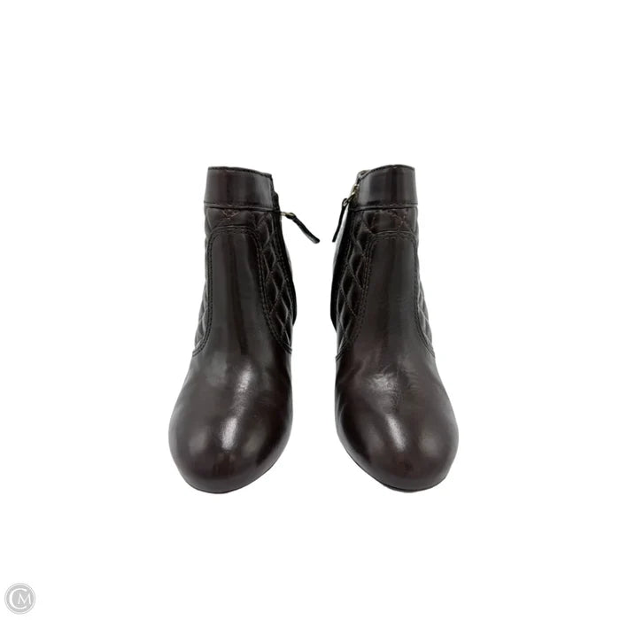 Boots Designer By Tory Burch In Brown, Size: 8
