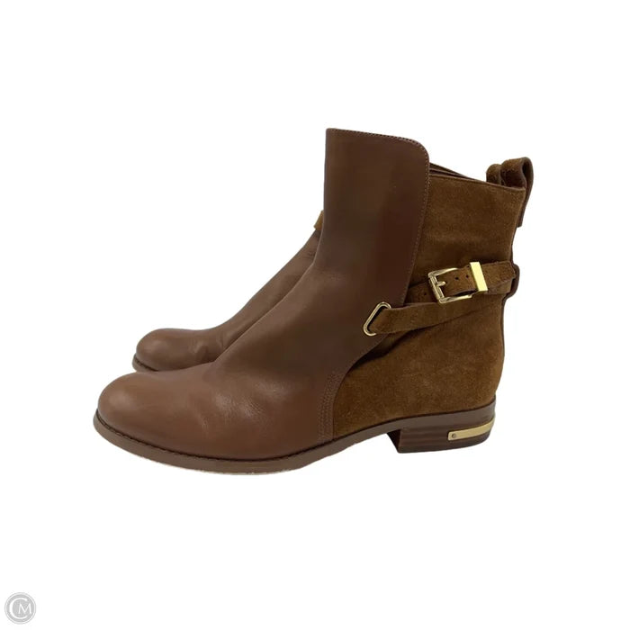 Boots Designer By Michael Kors In Brown, Size: 8