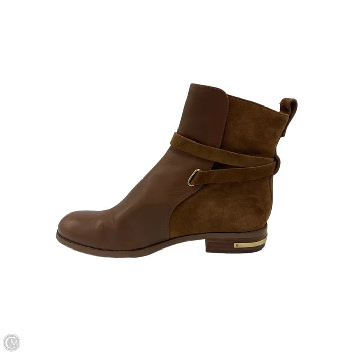 Boots Designer By Michael Kors In Brown, Size: 8