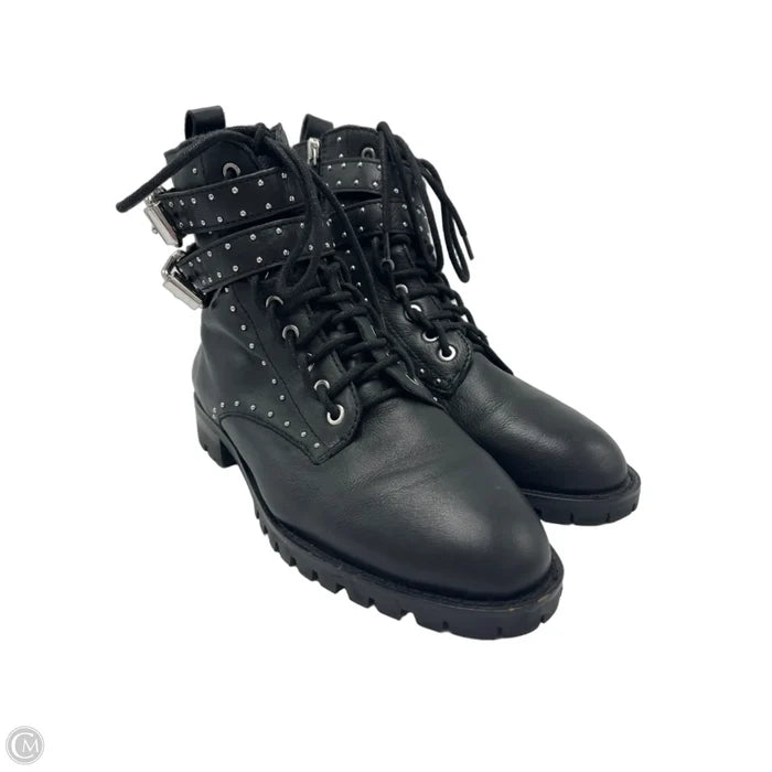 Boots Designer By Rebecca Minkoff In Black, Size: 9.5