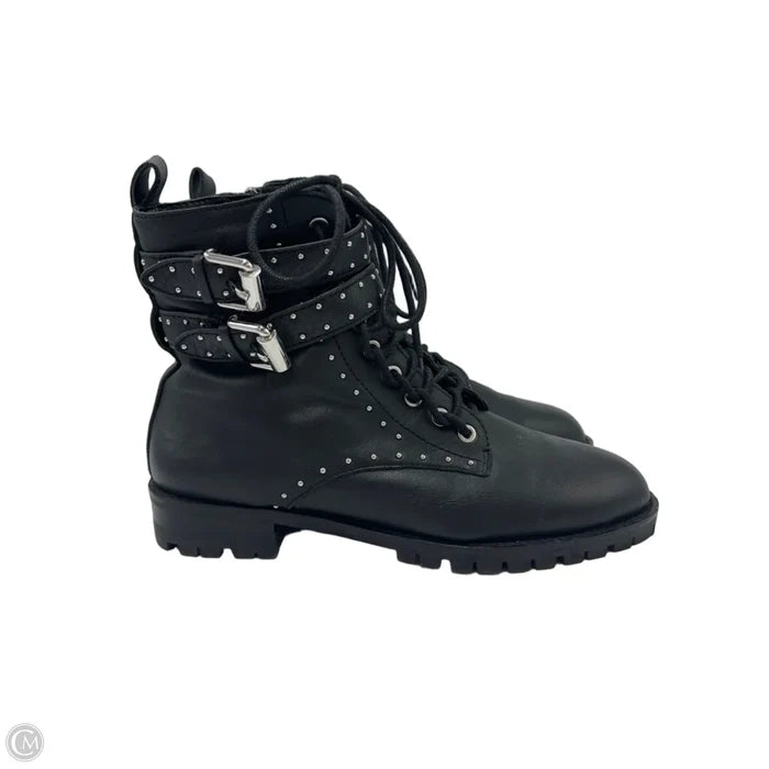 Boots Designer By Rebecca Minkoff In Black, Size: 9.5