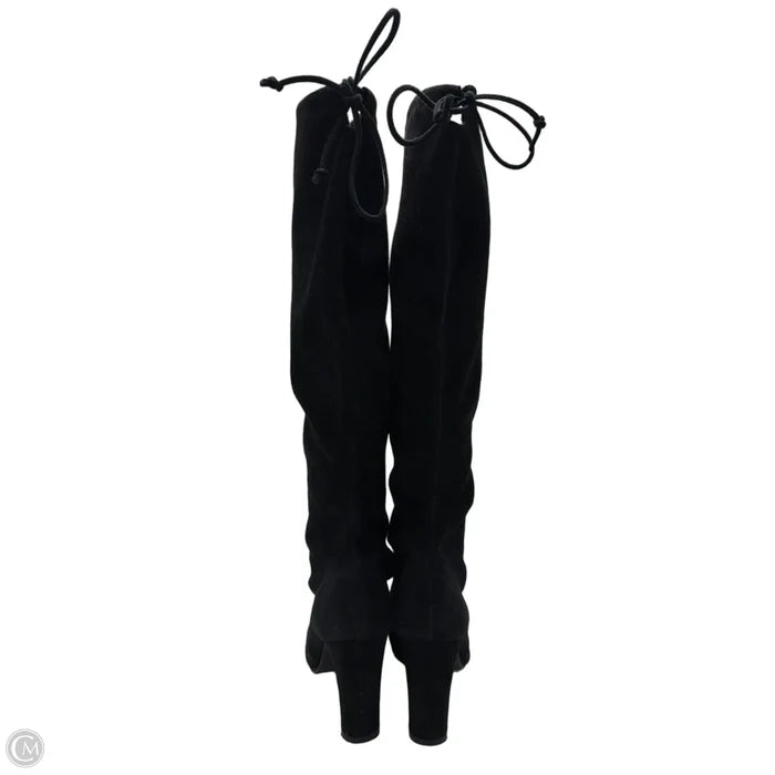 Boots Designer By Stuart Weitzman In Black, Size: 5.5