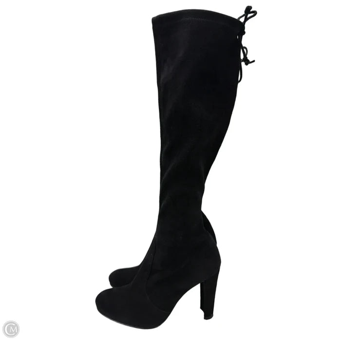 Boots Designer By Stuart Weitzman In Black, Size: 5.5