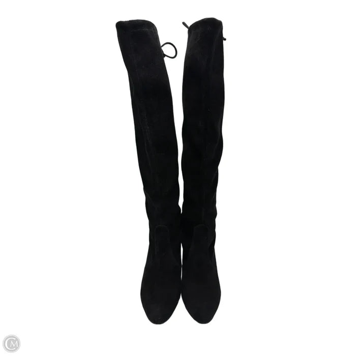 Boots Designer By Stuart Weitzman In Black, Size: 5.5