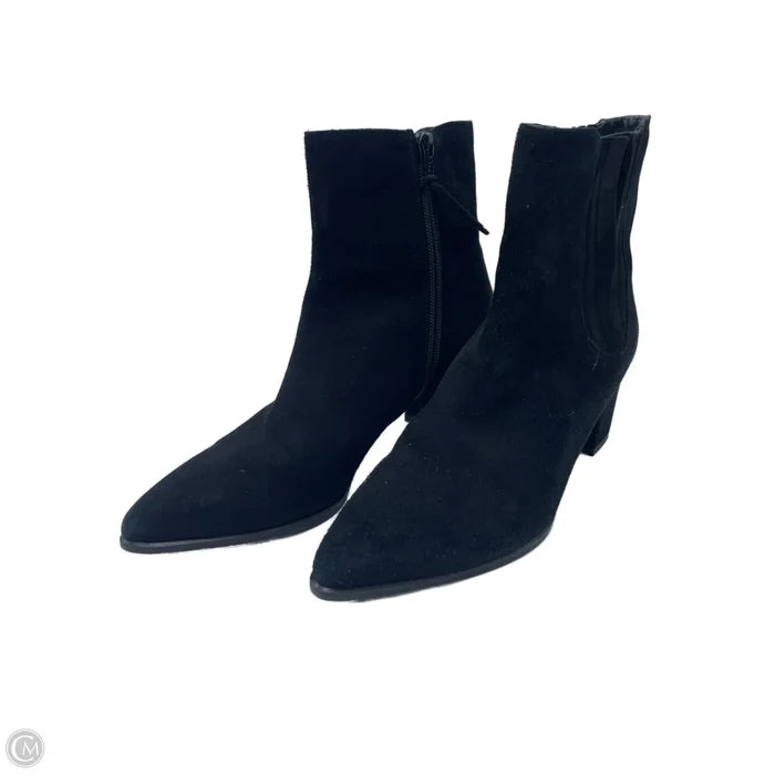Boots Designer By Stuart Weitzman In Black, Size: 6