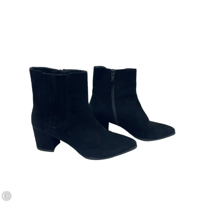 Boots Designer By Stuart Weitzman In Black, Size: 6