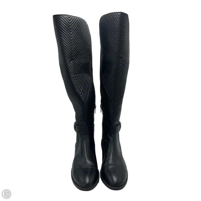 Boots Knee Heels By Vince Camuto In Black, Size: 7.5