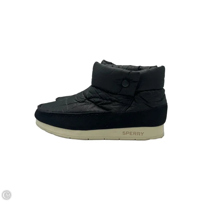 Boots Snow By Sperry In Black, Size: 9