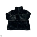 Coat Faux Fur & Sherpa By International Concepts In Black, Size: M