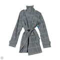 Coat Peacoat By Carolina Belle In Black & White, Size: S