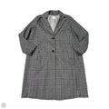 Coat Peacoat By Gap In Plaid Pattern, Size: L