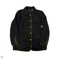 Coat Puffer & Quilted By Chicos In Navy, Size: Xl