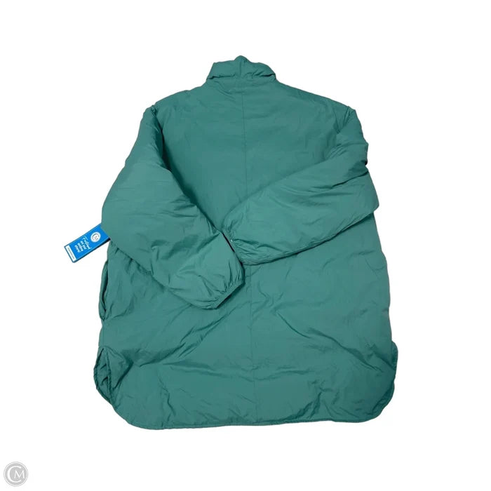 Coat Puffer & Quilted By Flx In Green, Size: Xl