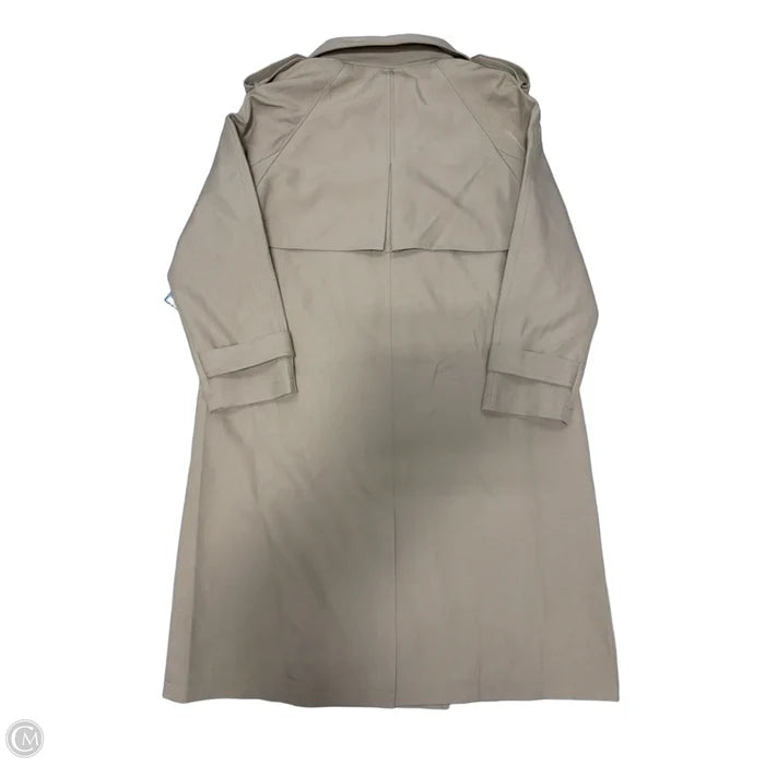 Coat Trench Coat By Joie In Brown, Size: L
