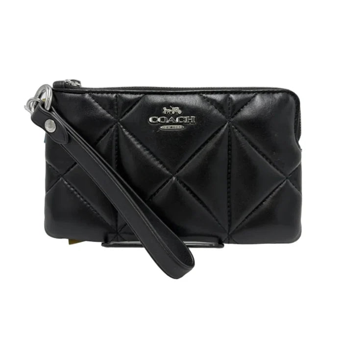 Coach Designer Wristlet in Puffy Diamond Quilted Leather