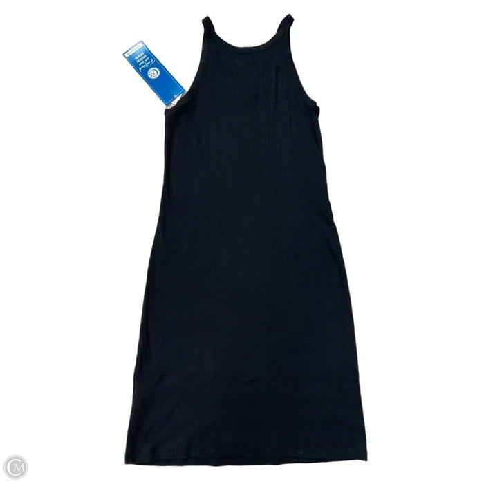 Dress Casual Midi By Madewell In Black, Size: L