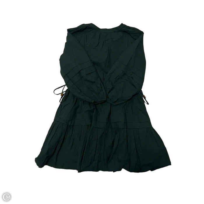 Dress Casual Midi By Madewell In Teal, Size: Xs