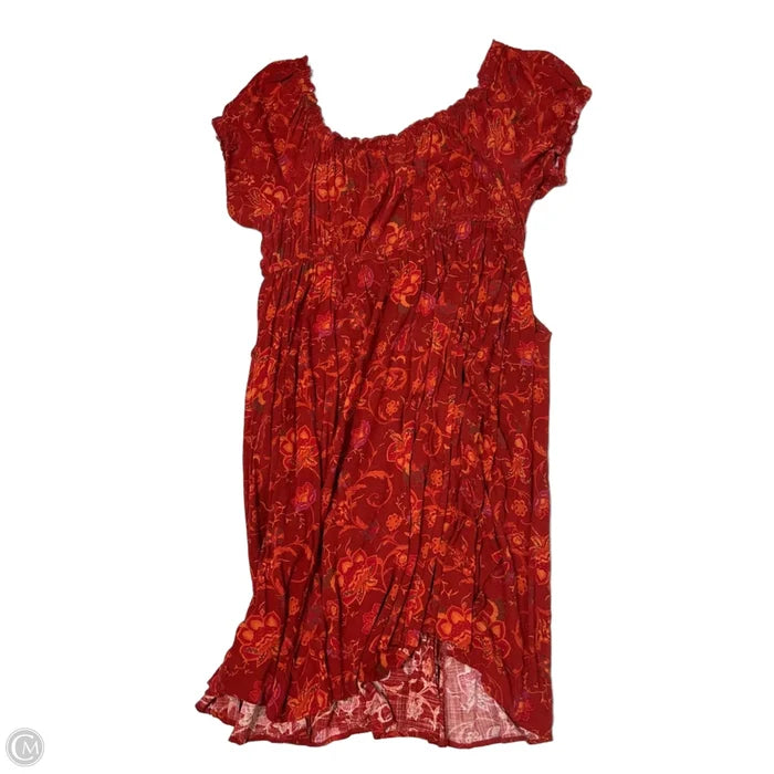 Dress Casual Midi By Torrid In Orange, Size: 4x