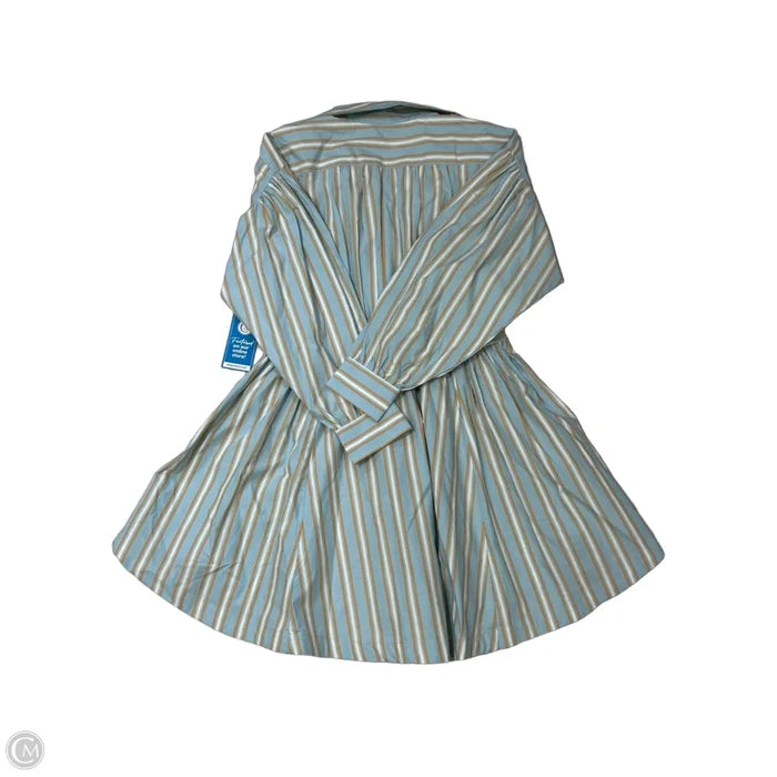 Dress Casual Short By Anthropologie In Blue & Orange, Size: S