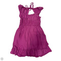 Dress Casual Short By Anthropologie In Purple, Size: M