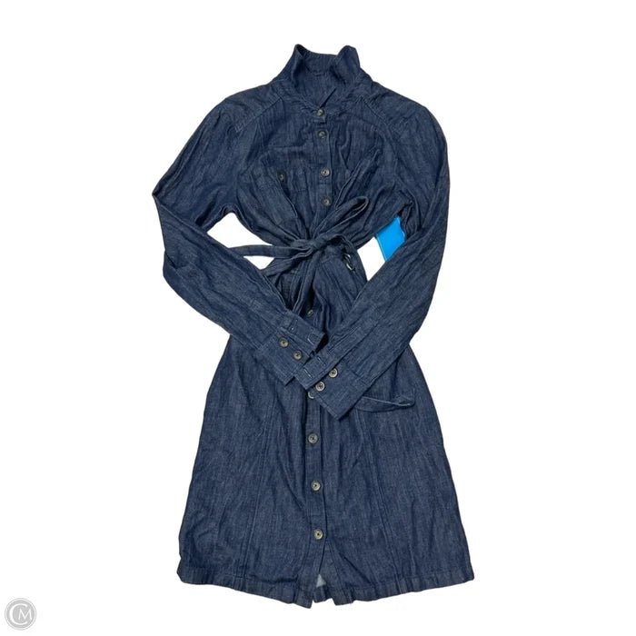 Dress Casual Short By Boden In Blue Denim, Size: M