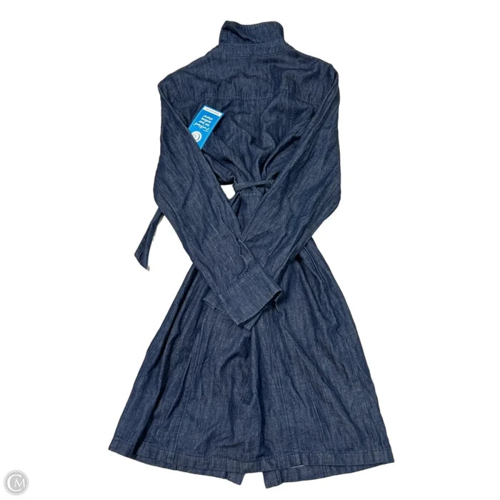 Dress Casual Short By Boden In Blue Denim, Size: M