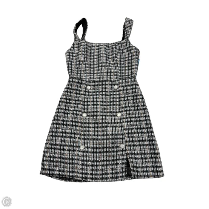Dress Casual Short By Francesca's In Blue & Cream, Size: Xs