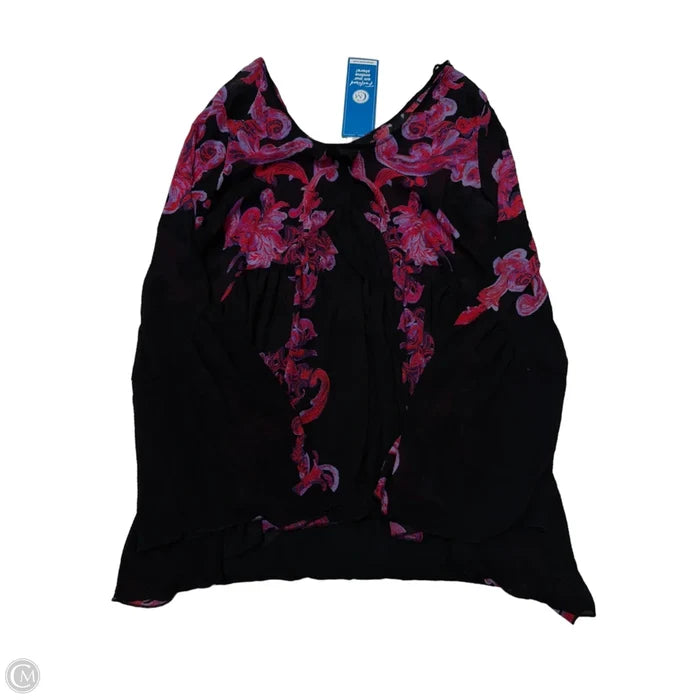 Dress Casual Short By Free People In Black & Purple, Size: Sp