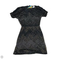 Dress Designer By Alice + Olivia In Black & Gold, Size: S